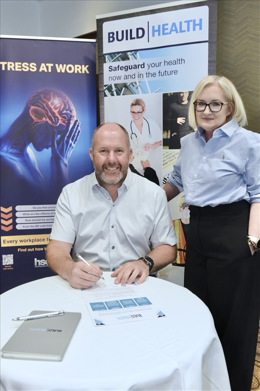 AG Wilson Signs BuildHealth NI Statement of Commitment