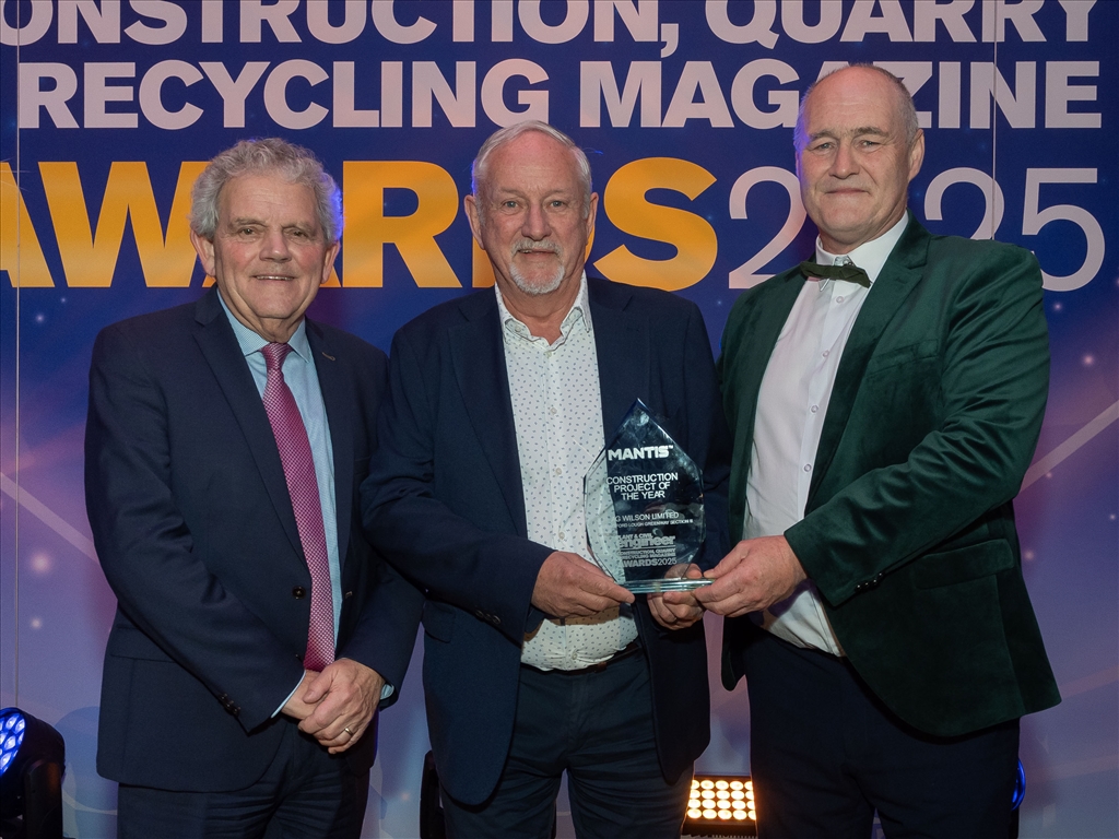 AG Wilson Limited, Carlingford Lough Greenway Section III, Unveiled as Construction Project of the Year Joint Winner at 2025 Plant & Civil Engineer Awards