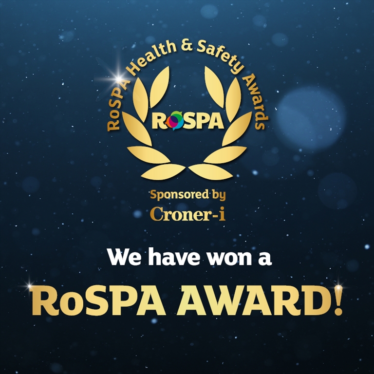 We are RoSPA Winners!