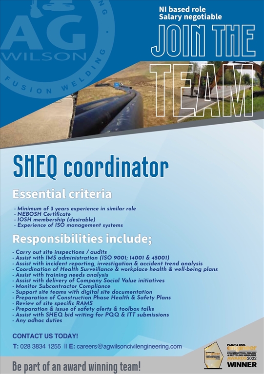 SHEQ Coordinator